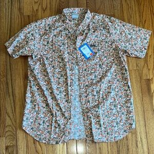 Columbia Multicolor Floral Button Down Shirt